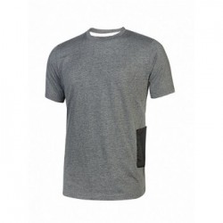 T-SHIRT UPOWER ROAD GRAY METEORITE
